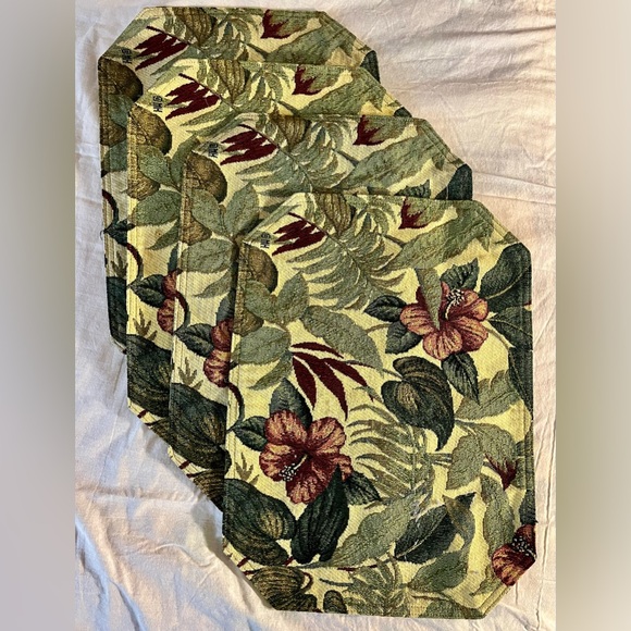 Set 4 reversible Placemats‎ Seasonal Holiday - Picture 2 of 5